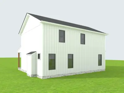 Cape Cod House 23 3D model