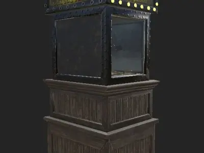 FortuneTeller Low-poly 3D model