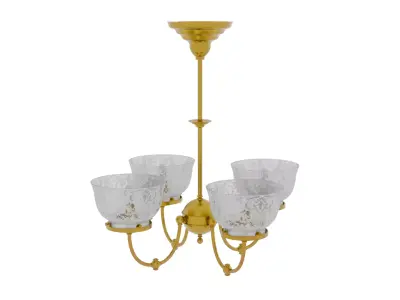 Antique lamps 3D model