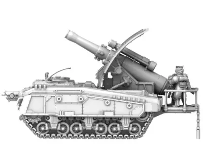 Primus Scion - Orlov Self Propelled Gun 3D print model