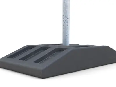 Street Sign 04 3D model