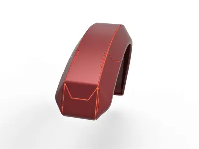 Fin of Yondu Udonta from the movie Guardians of the Galaxy 2014 3D print model