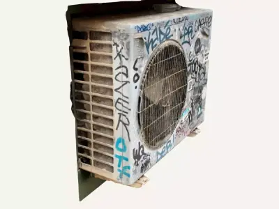 Urban Ventilation Unit Photogrammetry 3D model