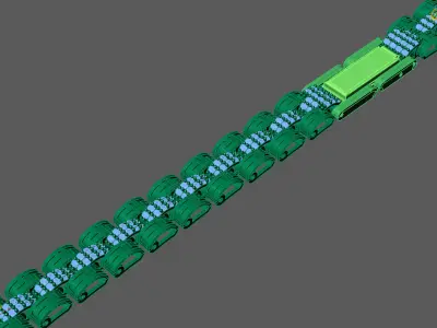 Womens Bracelets Gents Bracelets Mens Bracelets Bangles 3DM  3D print model