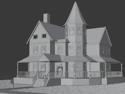 House victorian 3D model