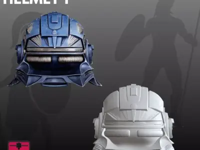 Cosplay Helmets STL Collectible 3D 3D print model
