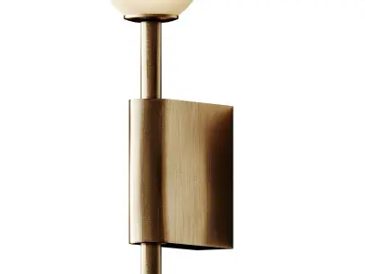 Heka Design Lighting Wall Sconce JM8009-W 3D model