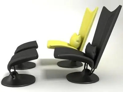Chair Anneau 3D model