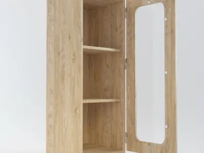 Wooden Cabinet 10 3D model