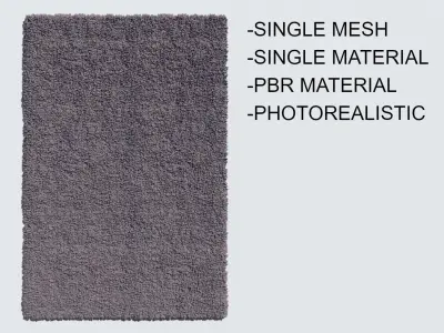 carpet hampen 3D model