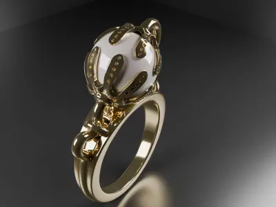 design ring 2 3D model
