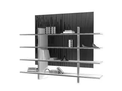Kujoyama Bookcase 3D model