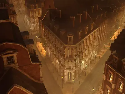 Victorian London Asset Pack 3D model