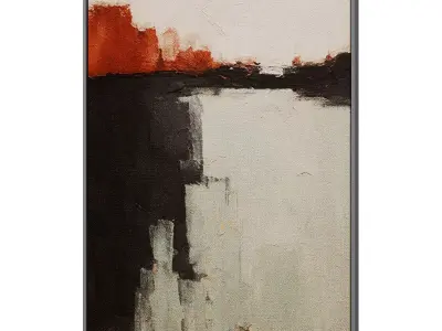 Abstract Painting Frame set 3D model 727
