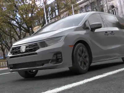  Honda Odyssey 2025 Family Minivan Silver 