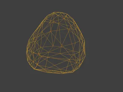 Low Poly Rock 9 Free 3D model