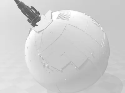 V-150 Planet Defender Ion Cannon 3D print model