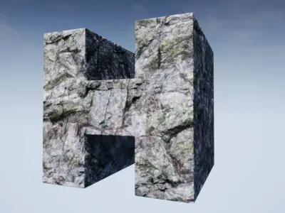 Seamless Customizable Stone Material Pack 112 Texture