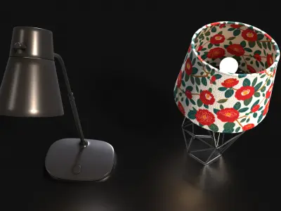 lights Low-poly 3D model