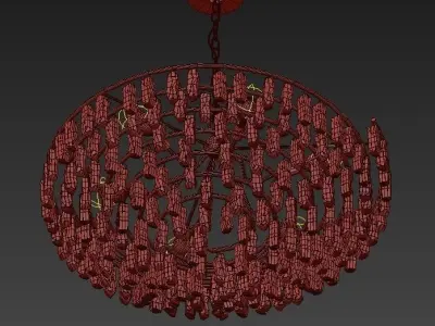 Tempest Chandelier 3D model