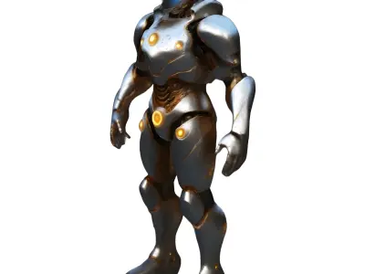 Futuristic Collection - Space Explorers and Synthetics 3D print model