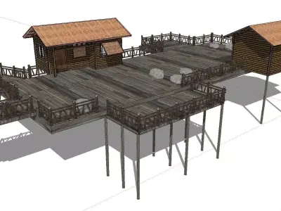 Creative Design-Holiday Cabin-047 3D model
