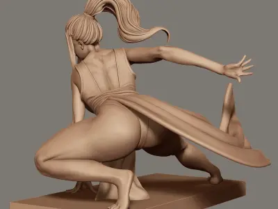 street fighter 3D print model