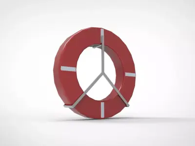 Lifebuoy 3d Print 3D print model