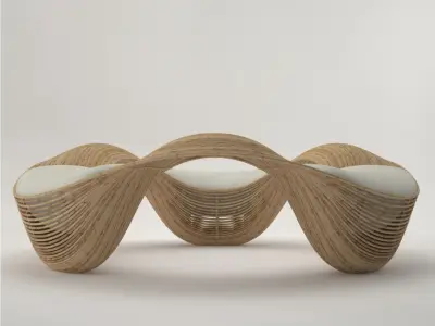 Pro - Round Bench Filipini Sema 3D model