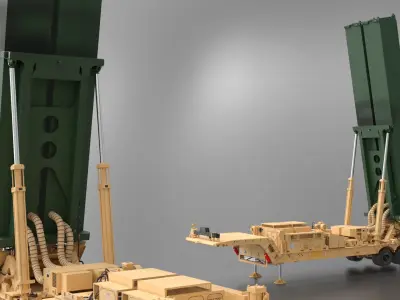  Dark Eagle Launcher Green Deployed 