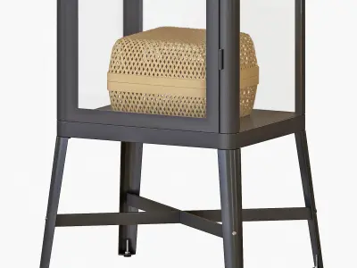 FABRIKOR Glass Door Cabinet 3D model