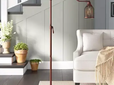 Laurent Task Floor Light Lamp 3D model