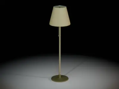 Lamp standing 01 3D model