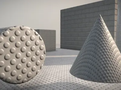 Tactile Warning Surface 1 -Texture Set  24 Texture