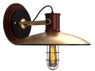 Wall Mounted Light 3D model