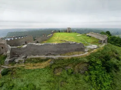 3D model - Ruins Castle Kremenets - Ukraine - usdz gltf fbx 3D model