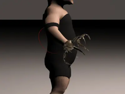 Babybot X-1 aka Keith 3D model