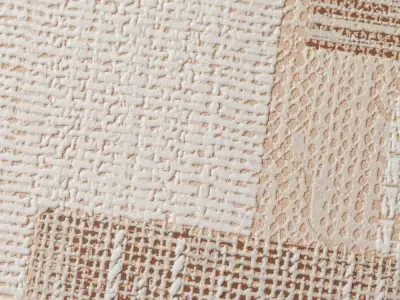 Modern Beige Geometric Textured Wallpaper  Texture