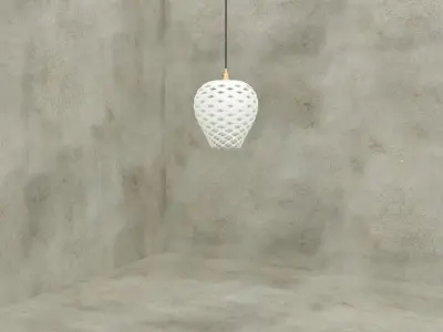 Parametric Pendant Light - Large 3D print model