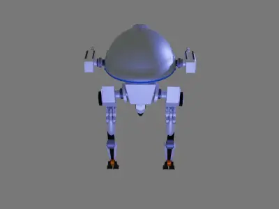 Combat Robot Model 3D model