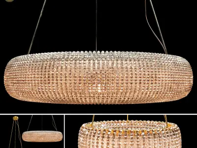 Crystal Chandelier Collection 003 3D model