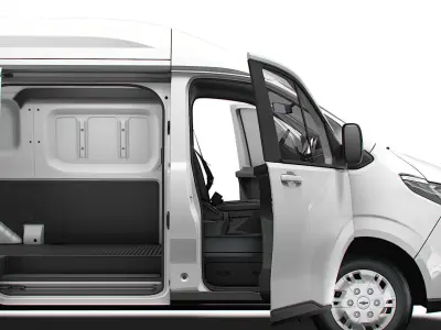 Chevrolet Express Max L1H2 HQ Interior 2025 3D model