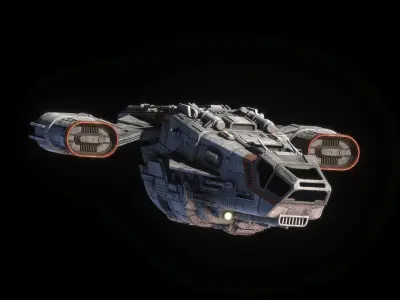 Bounty Hunter Ship - Star Wars 3D model