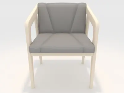 Armchair 2 3D model