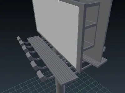 AD Bar for the Street-Road-Highway 3D model