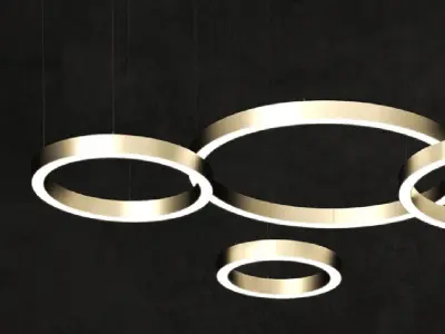 Ceiling Light  Brass by ForstLight  3D model