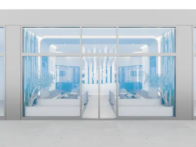 Dental Clinic 3D Model 3D model