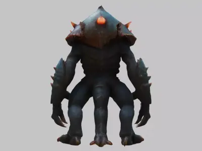  Low-Poly 3D Model Low-poly 3D model