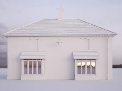 British House Bosc 3D 3D model