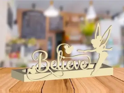 Tinkerbell Candle Holder 3D print model